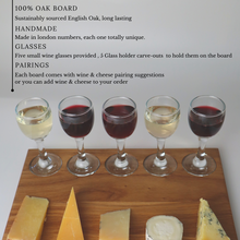 Load image into Gallery viewer, The Cheese &amp; Wine Tasting Board
